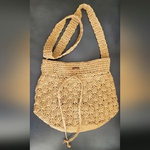 Roots • Crochet Bucket Paper Rope Bag • Tote Bag